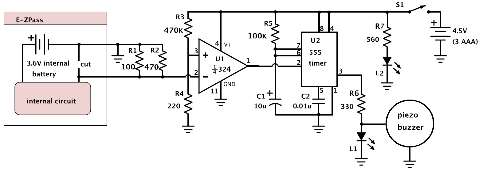 E-ZHack Schematic