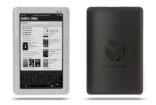 Leaked Barnes & Noble e-Reader is a Powerful Multitouch Hybrid