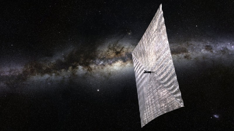 The First Step Toward Alpha Centauri: Sailing To Mars