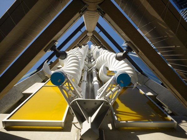 Chicago Garage Fires Up Helical Wind Turbines for Attractive, Earth-Friendly Parking