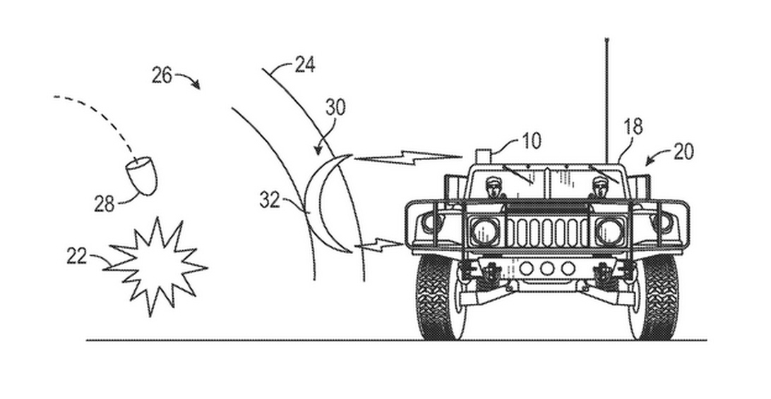 Method and system for shockwave attenuation via electromagnetic arc 