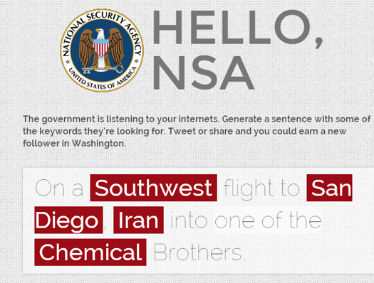 Overwhelm The NSA With Vice’s New Spam Generator