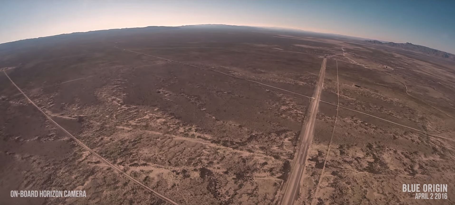 View From The Blue Origin Capsule