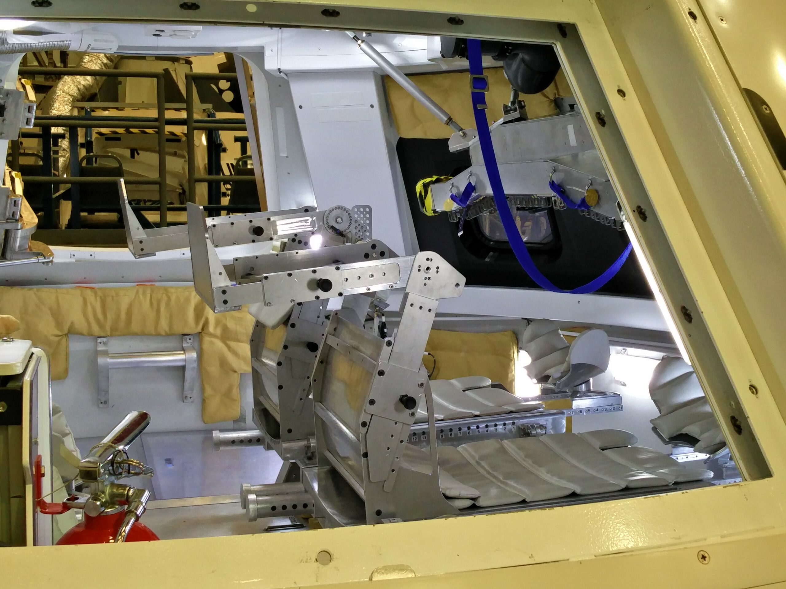 Another view of the Orion mock-up