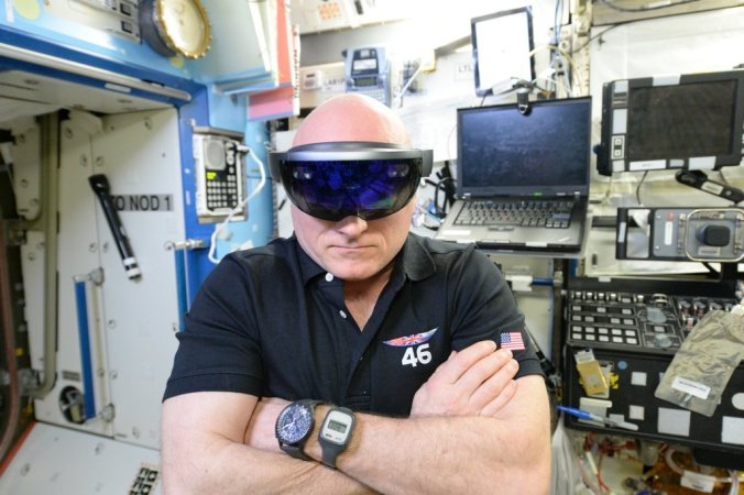 NASA Video Shows HoloLens Being Used On The Space Station