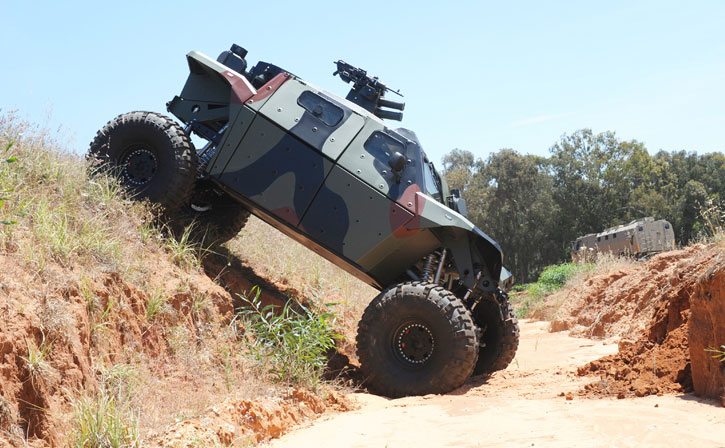 New CombatGuard Four-Wheeler Is An Armored ATV