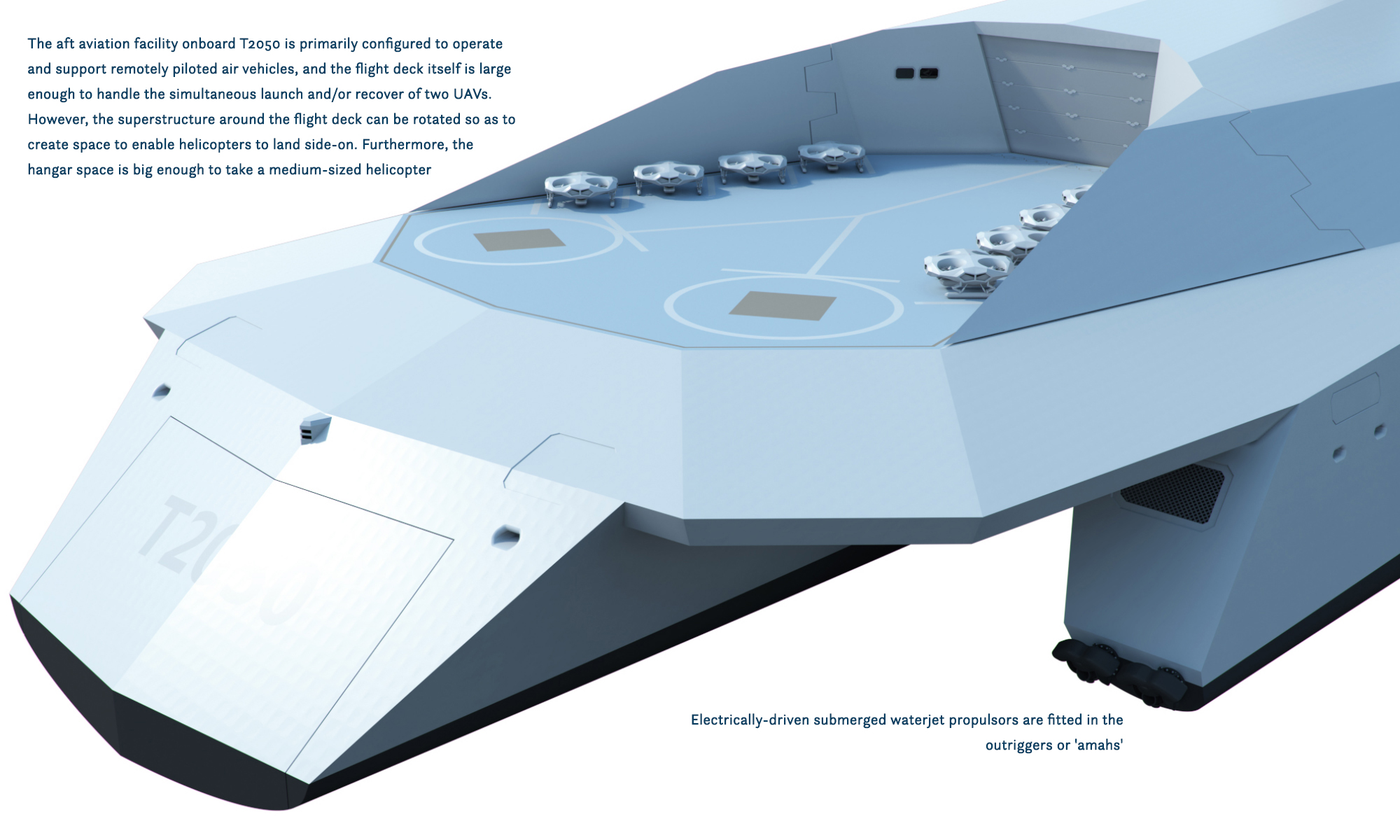 Future Ship T2050 Hangar