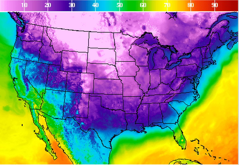 heat map