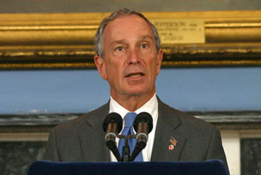 NYC Mayor Bloomberg, Citing Climate Change, Endorses Obama