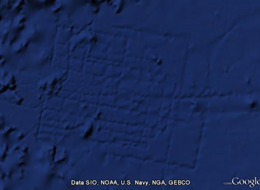 Atlantis on Google Earth