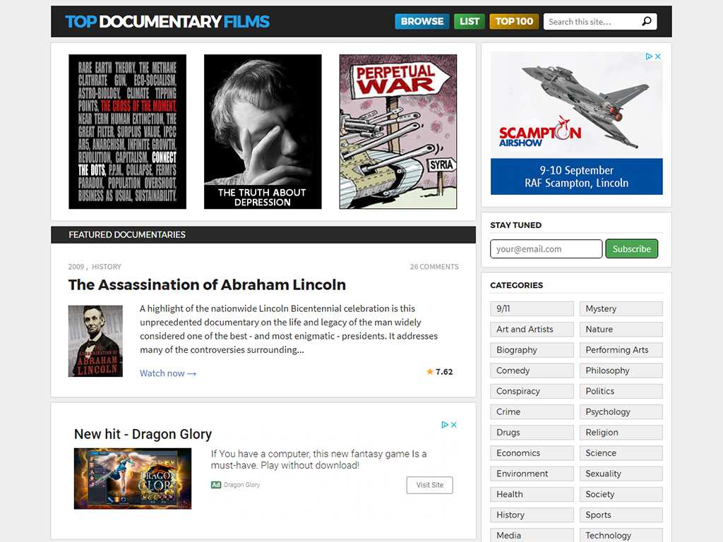 Top Documentary Films