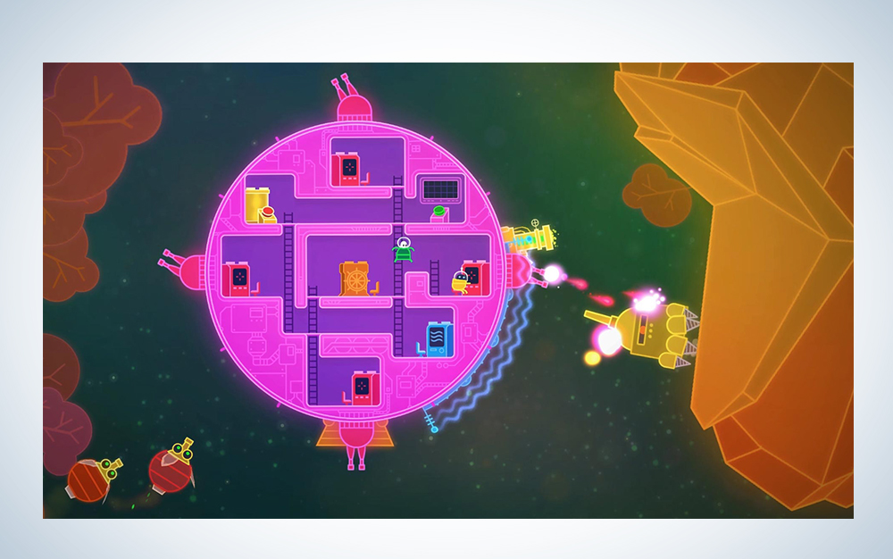 Lovers in a Dangerous Spacetime