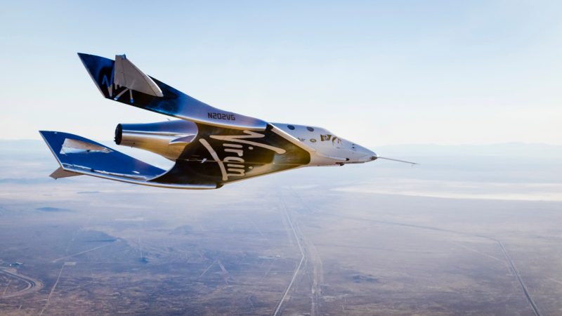 Virgin Galactic’s SpaceShipTwo glides back into the space race