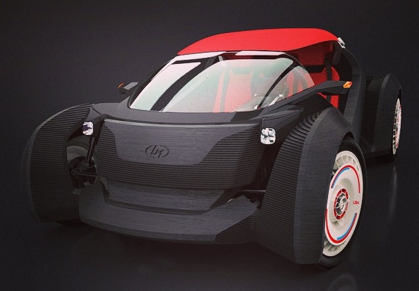 Print, Assemble, Drive: The 3-D Printed Plastic Car