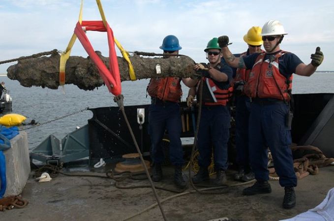 Archaeologists Pull 5 Of Blackbeard’s Cannons From The Sea