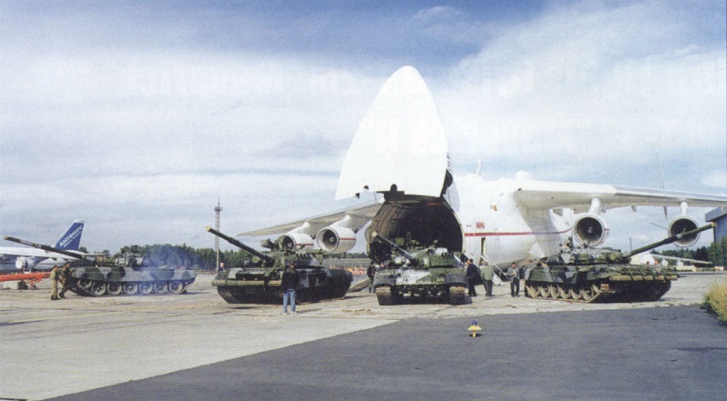 Antonov An-225 Tanks