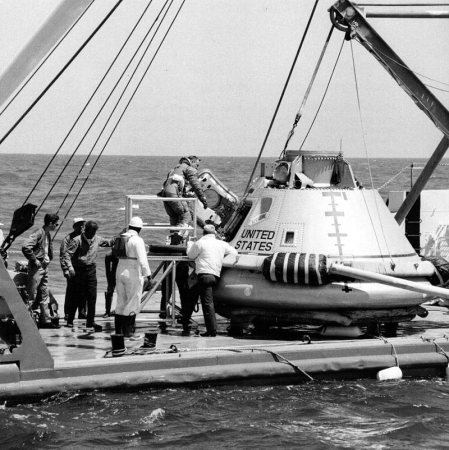 Apollo 11's recovery.