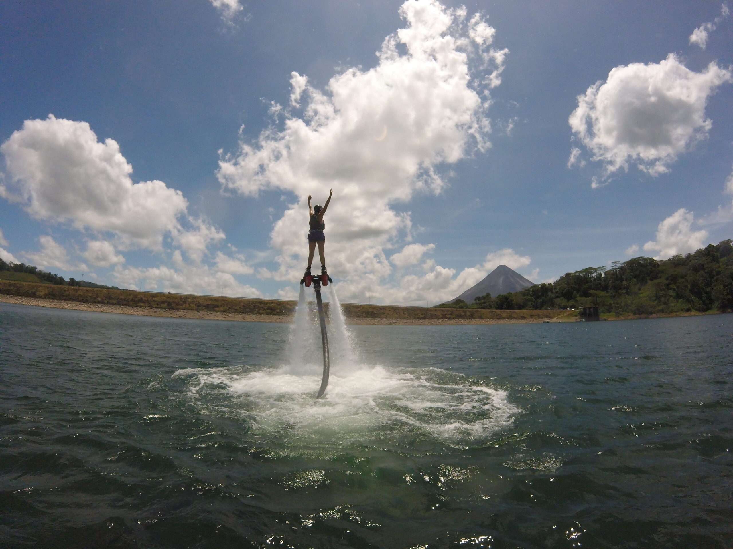 Store Flying on Water