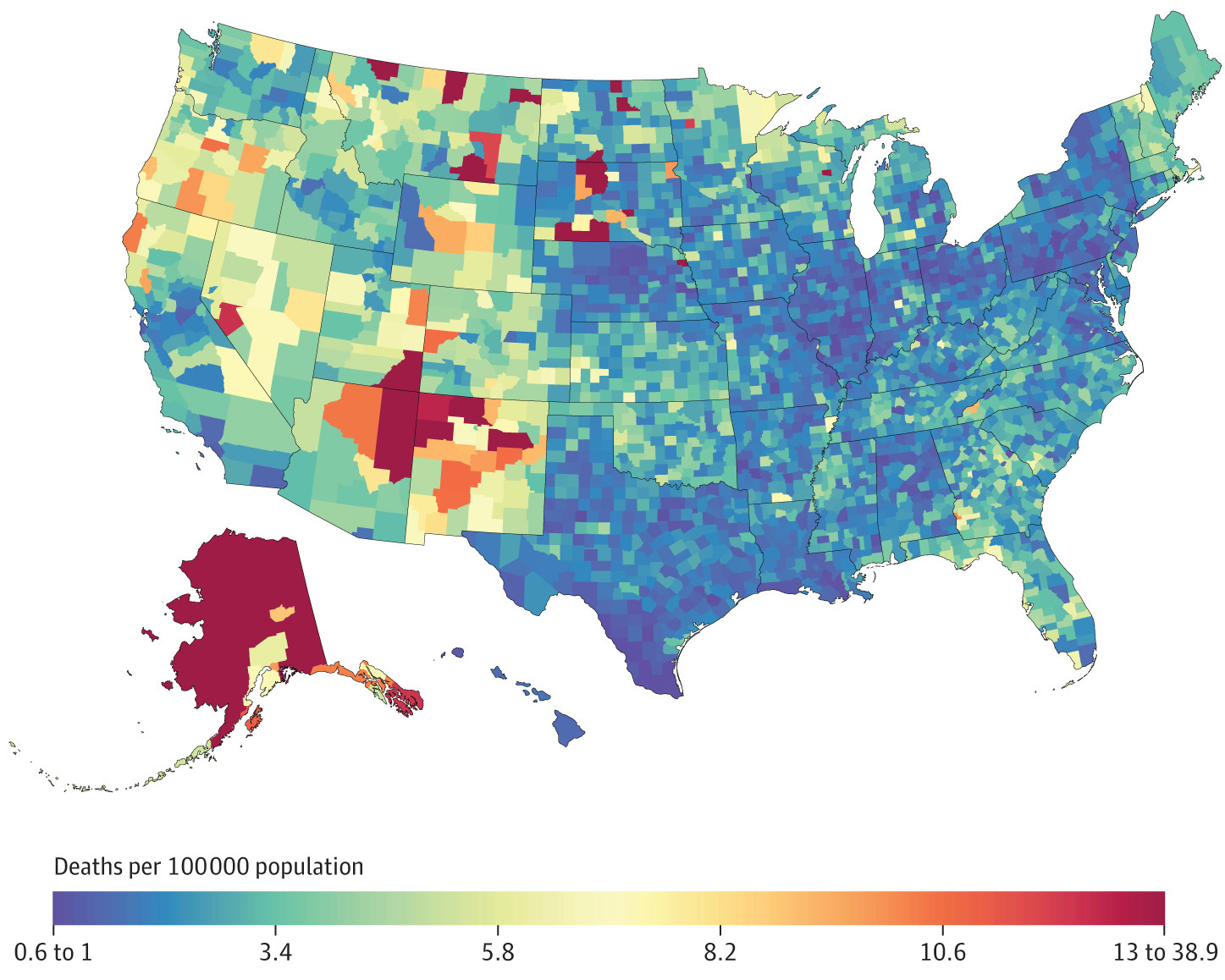 alcohol disorders map