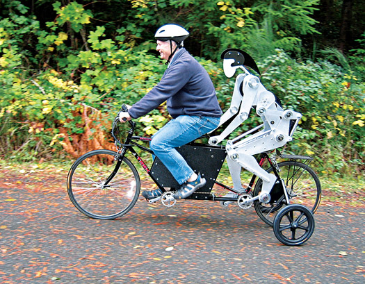 A Robot Buddy for Your Bicycle-Built-For-Two