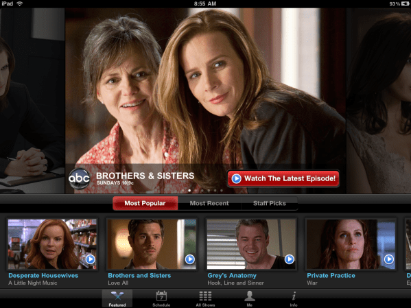 ABC’s Rumored Streaming Video App Seems Pretty Awful