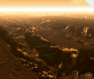 A Postcard of Mars’ Grandest Canyon