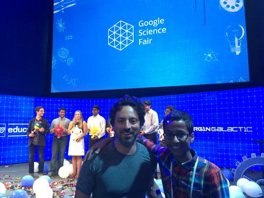 Young Inventor Ahmed Mohamed Meets Google’s Co-Founder, Heads To White House