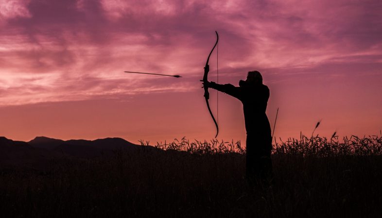 hunter gatherer bow arrow 