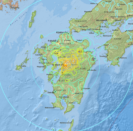 Massive Earthquakes Strike Japan Two Days In A Row