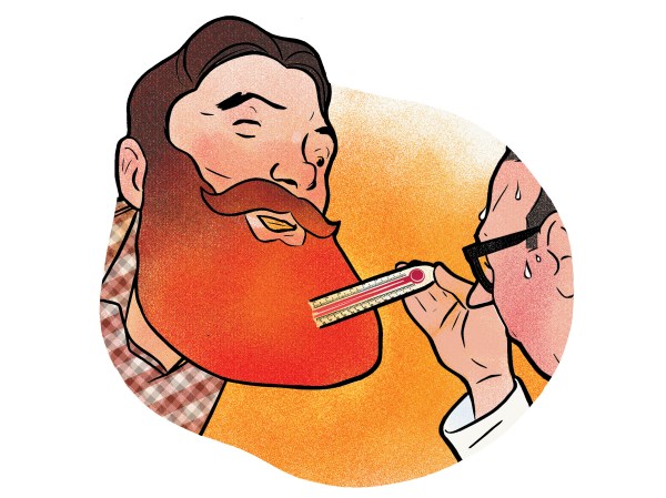 Do Beards Keep Men Warm?