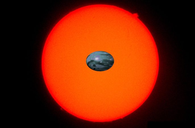 exoplanet looks stretched out