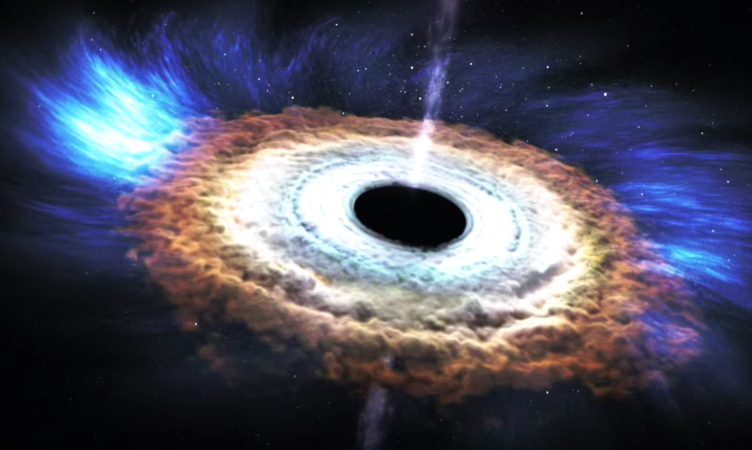 Watch A Star Get Shredded By A Black Hole In This Beautiful And Terrifying Animation