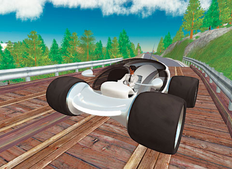 Virtual car