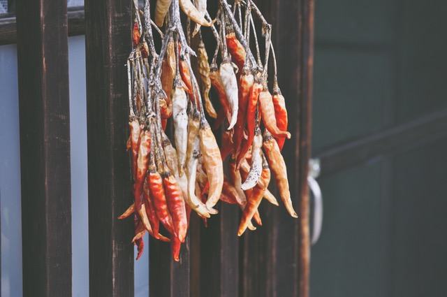 dried chili peppers