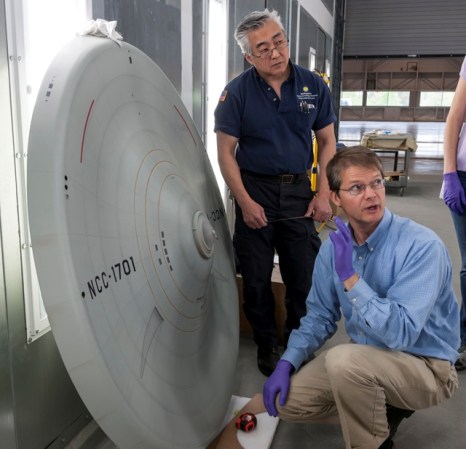 Star Trek TOS’s Enterprise Prop Goes Back On Display In D.C.