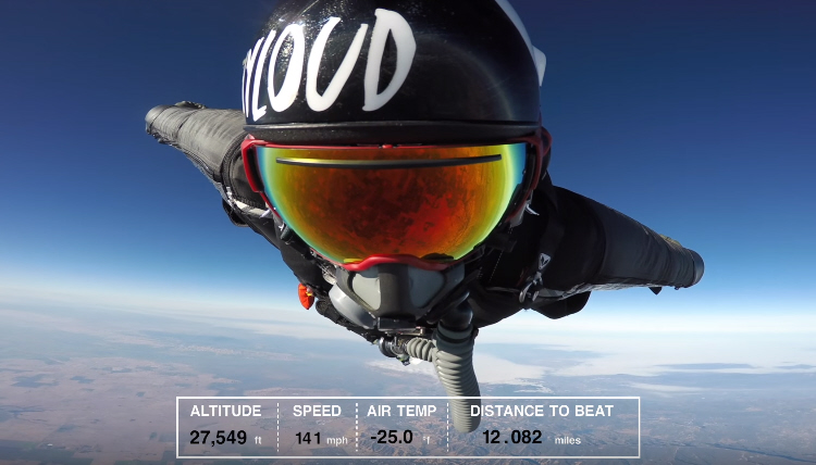 Watch A Navy SEAL Break The Wingsuit Distance Record