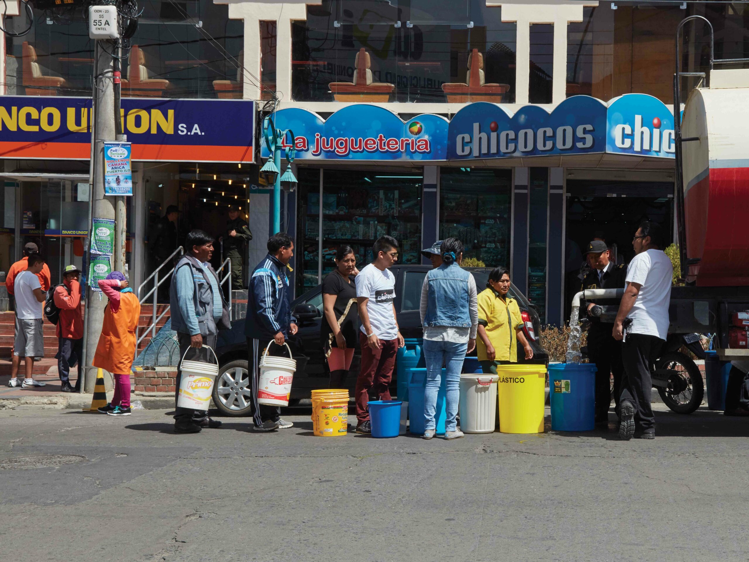 A drop in their buckets