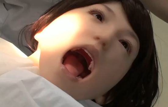Video: Japanese Silicone-Skinned Dental Patient-Bot Flinches and Gags Just Like a Real Person, Only Much Creepier