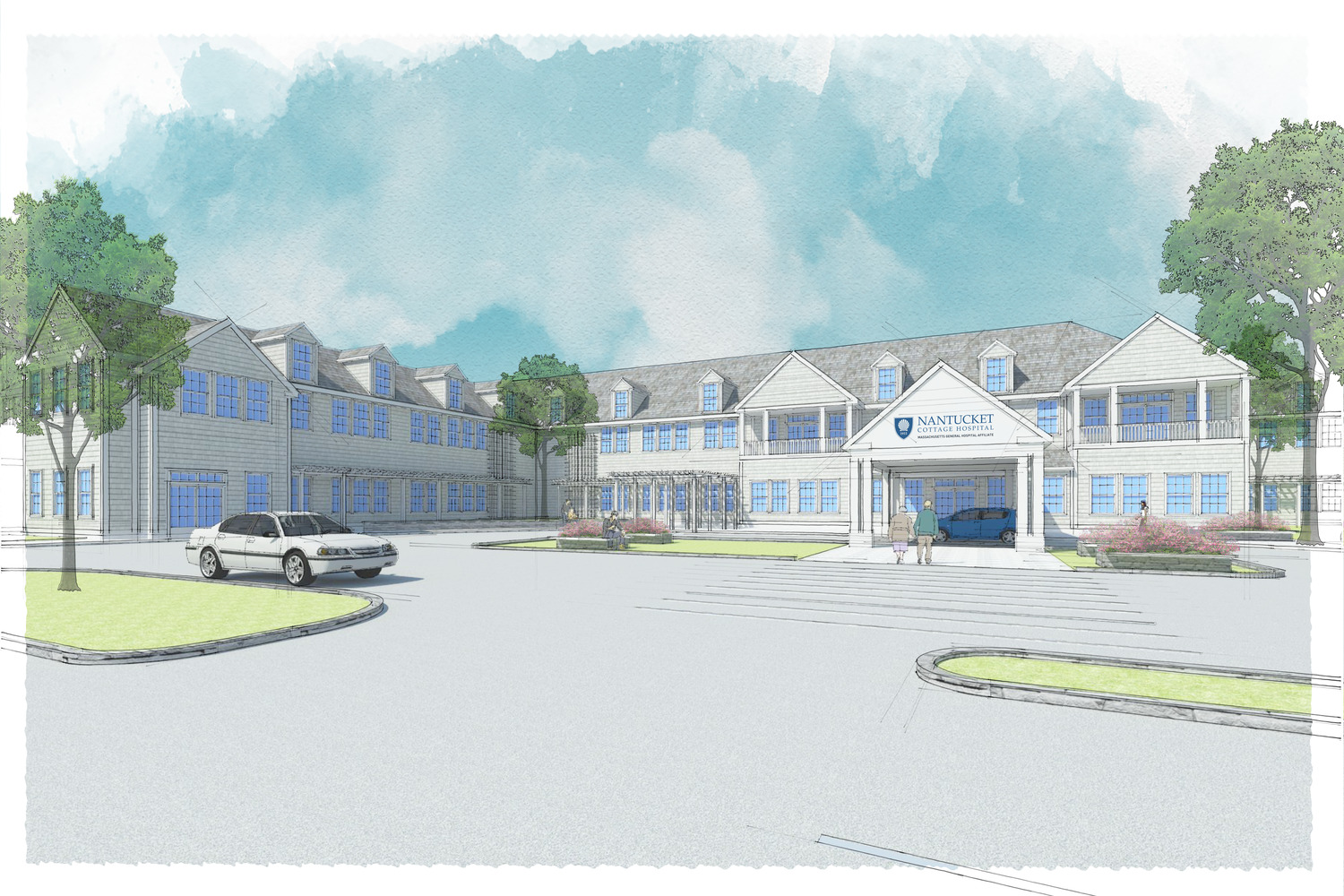 Nantucket Cottage Hospital rendering