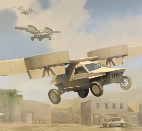 Carnegie Mellon Gets $1 Million To Build Autonomous Flying Capability For Darpa’s Dream Car