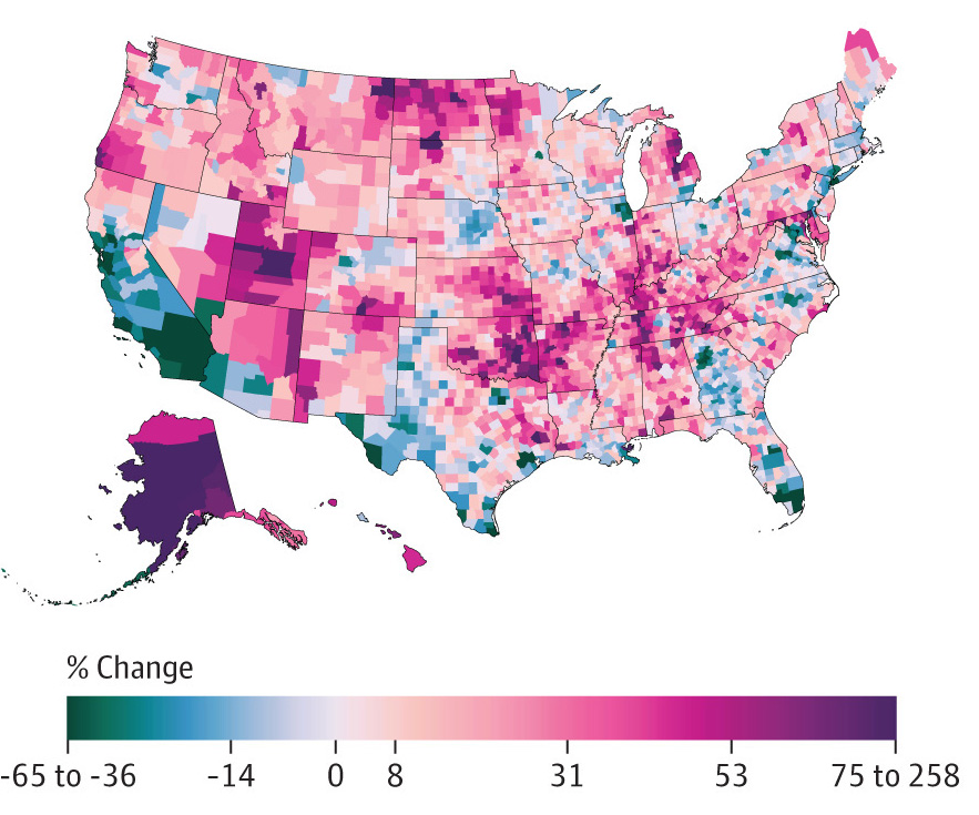 self-harm change map