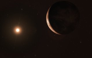 A frozen super-Earth is just six light years away