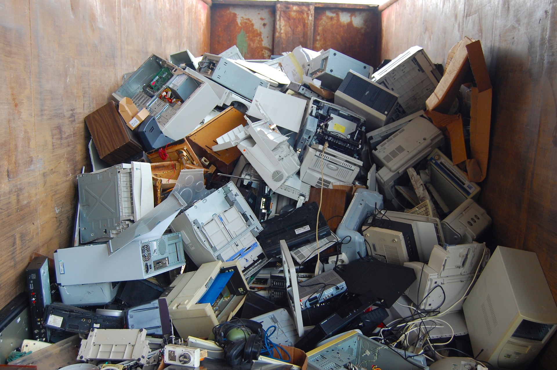 E-waste.