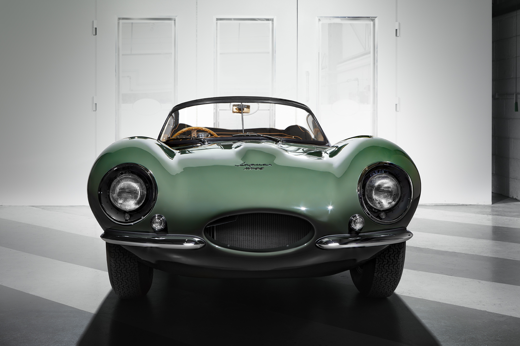 Front of recreated Jaguar XKSS