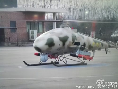 China V750 UCAV Antitank Missile Helicopter Drone