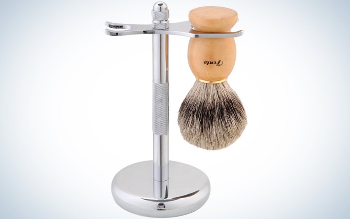 Professional shaving brush and stand 75 percent off? I’d buy it.