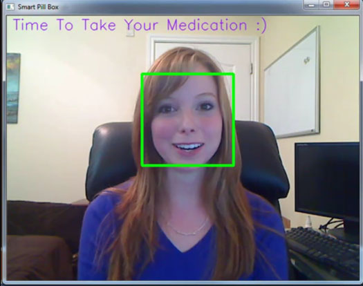 A Smart Pill Box Uses Face Recognition Tech to Ensure We Take Our Meds