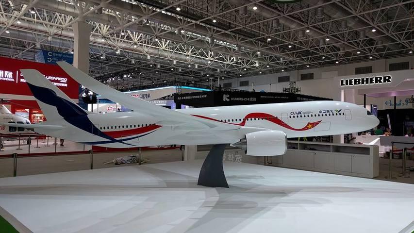 China Russia C929 Jumbo Jet