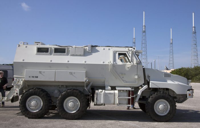 What Is NASA Doing With This Second-Hand Armored Car?