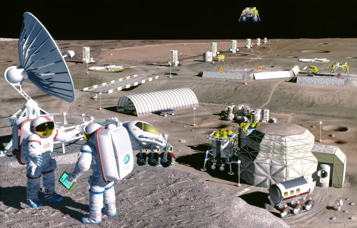 Lunar soil could help us make oxygen in space